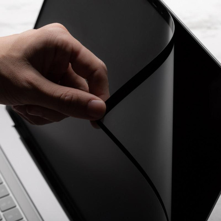 Moshi iVisor AG - Matná ochranná fólie na displej pro MacBook Pro 14" (M3/M2/M1/2023-2021) (černá/čirá/matná)