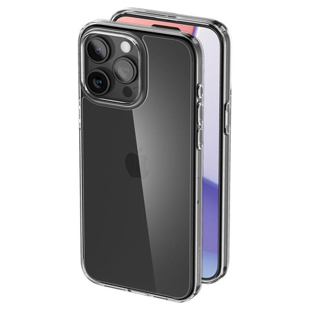 Spigen Airskin Hybrid - Coque pour iPhone 15 Pro (Transparent)