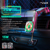 WEKOME WP-U206 Vanguard Series - Support magnétique pour voiture avec recharge sans fil MagSafe 15W (Noir)