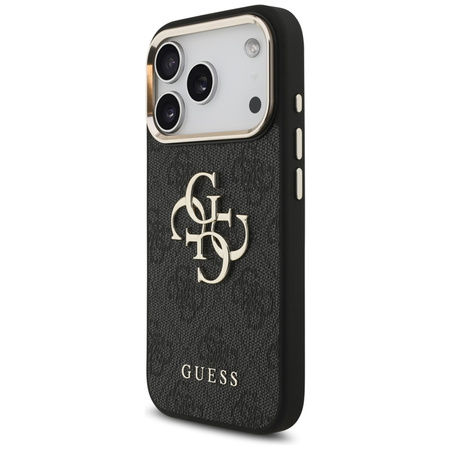 Guess 4G Big 4G Classic Logo - Case iPhone 17 Pro (Black / Gold)