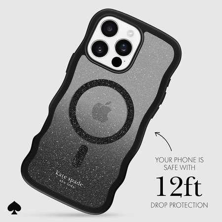 Kate Spade New York Wavy MagSafe - iPhone 16 Pro tok (Nightfall)