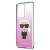 Karl Lagerfeld Ikonik - pouzdro pro Samsung Galaxy S20 Ultra (růžové)