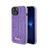 Guess Sequin Script Metal - Case for iPhone 15 (Purple)