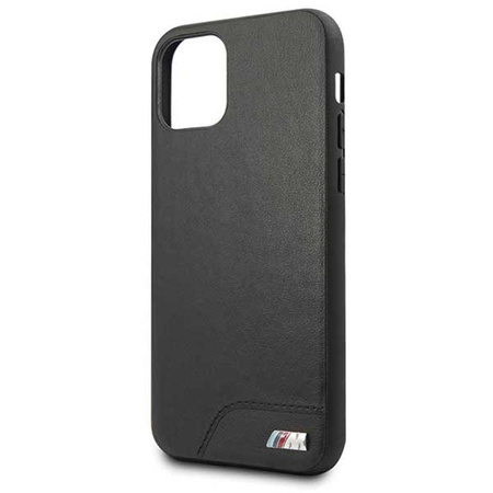 BMW Smooth PU Leather - Coque pour iPhone 11 Pro (noir)