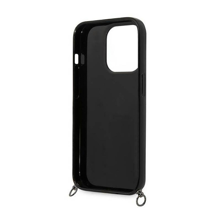Karl Lagerfeld Color Stripes Strap - Coque iPhone 14 Pro Max (rose)
