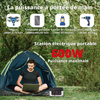 Wonder Wx600 Power Station - Przenośna stacja zasilania 300W 72800 mAh (Czarny)