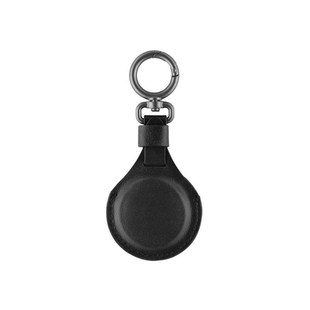 Moshi AirTag Key Ring - Premium key ring for Apple AirTag (Jet Black)