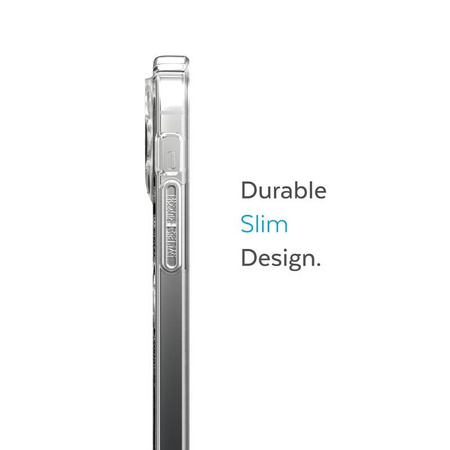 Speck Gemshell + MagSafe - Hülle für iPhone 14 Pro mit halber MICROBAN-Schutzhülle (Transparent)