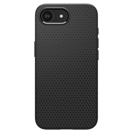 Spigen Liquid Air - tok iPhone 16e készülékhez (matt fekete)