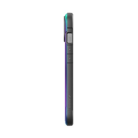 X-Doria Raptic Shield - Alumínium tok iPhone 14 (Drop-Tested 3m) (Irizáló)