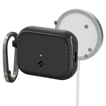 Spigen Mag Armor MagSafe - Tasche für Apple Airpods Pro 1 / 2 (Schwarz)