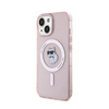 Karl Lagerfeld IML Choupette MagSafe - Case for iPhone 15 (pink)