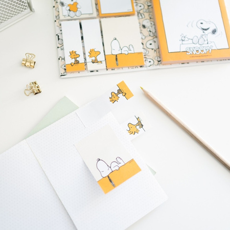 Snoopy - A6 Self-Adhesive Notebook from the Lazy Days Collection