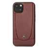 Mercedes Leather Urban Line - Étui pour iPhone 13 (rouge)