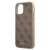 Guess 4G Kollektion - iPhone 12 / iPhone 12 Pro Tasche (braun)