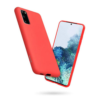 Crong Color Cover - Etui Samsung Galaxy S20 (czerwony)