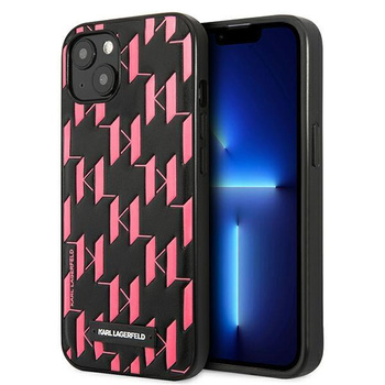 Karl Lagerfeld Monogramm Plakette - iPhone 13 Hülle