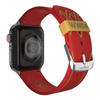 DC Comics - Bracelet pour Apple Watch 38/40/41/42/44/45/49 mm (Wonder Woman 1984 : Crimson Armor)