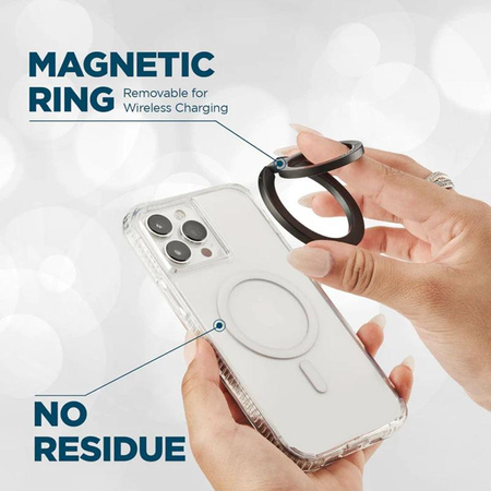 Case-Mate Magnetic Ring Stand - MagSafe ujjtartó állvány funkcióval (matt fekete)