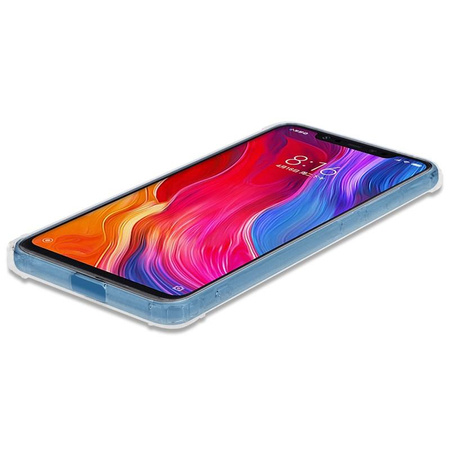 Crong Crystal Shield Abdeckung - Xiaomi Mi 8 Gehäuse (Transparent)