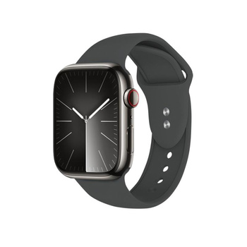 Crong Liquid - řemínek pro Apple Watch 44/45/46/49 mm (grafit)
