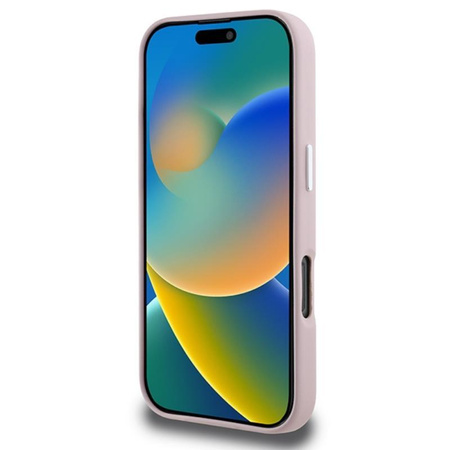 Karl Lagerfeld FW Metal Plate MagSafe - Case for iPhone 16 Pro Max (pink)