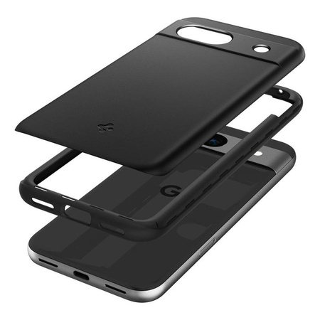 Spigen Thin Fit - Gehäuse für Google Pixel 8A (Schwarz)