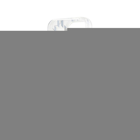 Karl Lagerfeld Monogram Choupette - pouzdro pro iPhone 15 Pro (průhledné)