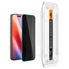 Spigen GLAS.TR EZ FIT Privacy 2-Pack - Szkło hartowane z filtrem prywatyzującym do iPhone 16 Pro / 17 / 17 Pro 2 szt