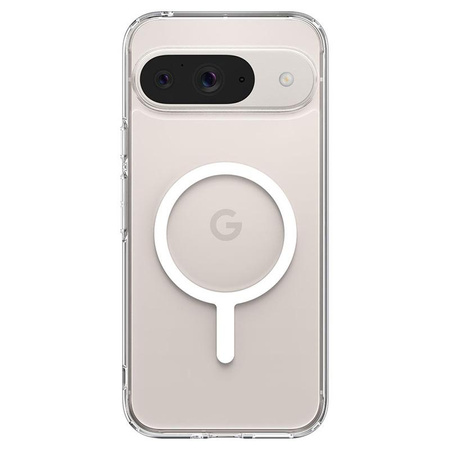Spigen Ultra Hybrid OneTap Ring MagSafe - tok a Google Pixel 9 Pro készülékhez (fehér)