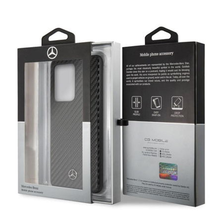 Mercedes Dynamic Hard Case - Samsung Galaxy S20 Ultra (Noir)