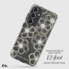 Case-Mate Floral Gems - tok Samsung Galaxy S24+ (arany)