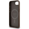 Guess 4G Circle Classic Logo MagSafe - Case for iPhone 16e (brown)