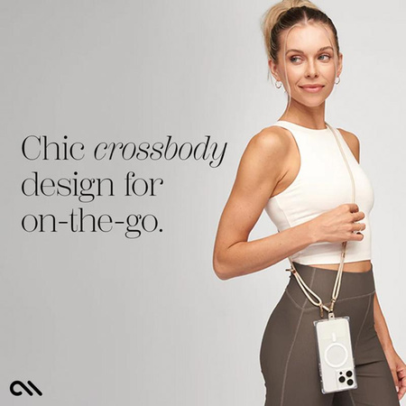 Case-Mate Phone Crossbody Rope - Schultergurt für Handy (Beige)