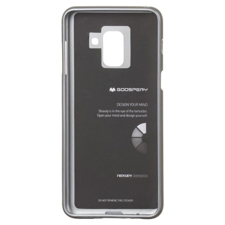Mercury I-Jelly - Etui Samsung Galaxy A8 (2018) (szary)