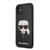 Karl Lagerfeld Silikon Iconic Karl`s Head - iPhone 11 Hülle (schwarz)