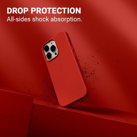 Crong Color Cover - Etui iPhone 13 (czerwony)