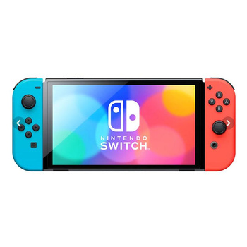 Nintendo Switch OLED - přenosná konzole (červená/modrá)