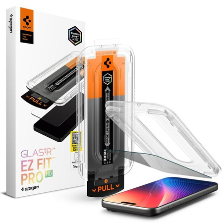 SZKŁO PRYWATYZUJĄCE DO IPHONE 16 PRO MAX | 17 PRO MAX SPIGEN HARTOWANE 9H