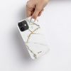 Crong márvány tok - iPhone 12 Mini tok (fehér)