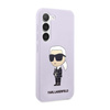 Karl Lagerfeld Silicone NFT Ikonik - Hülle für Samsung Galaxy S23+ (Violett)