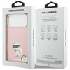 ETUI DO IPHONE 17 PRO MAX do MAGSAFE KARL LAGERFELD ORYGINALNE RÓŻOWE MODNE
