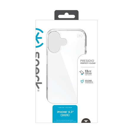 ETUI PANCERNE SPECK DO IPHONE 17 PRZEZROCZYSTE WYTRZYMAŁE BEZBARWNE CASE
