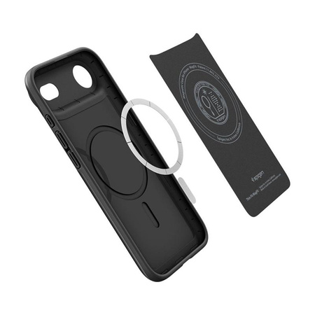 ETUI DO IPHONE AIR do MAGSAFE SPIGEN THIN ORYGINALNE MAGNETYCZNE CZARNE