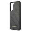 Guess 4G Metal Logo - Etui Samsung Galaxy S21 (szary)