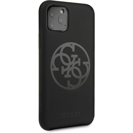 Guess szilikon 4G Tone to Tone - iPhone 11 Pro tok (fekete)