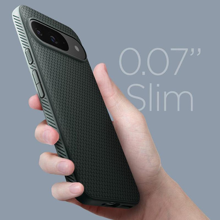 Spigen Liquid Air - Gehäuse für Google Pixel 9 / 9 Pro (Abyss Grün)