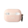 Karl Lagerfeld Silikon NFT Karl Head 3D - AirPods Pro 2 Hülle (rosa)