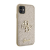 Guess Glitter Script Big 4G - Case iPhone 11 (Gold)