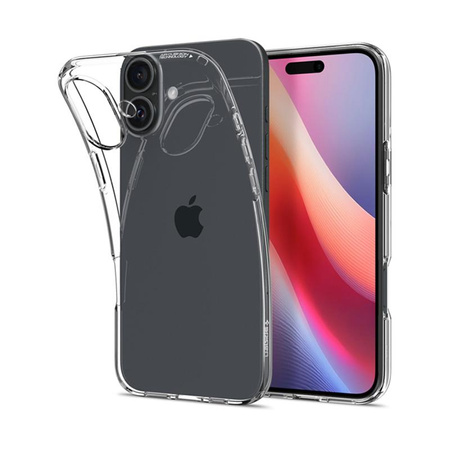 Spigen Liquid Crystal - Coque pour iPhone 16 Plus (Transparent)